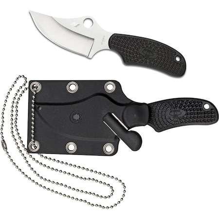 Spyderco 2024 Spyderco Ark Lightweight Black H1 Plain SPY-FB35PBK